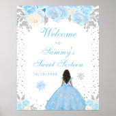 ブルーダークスキンガールSweet sixteenへようこそ ポスター (正面)