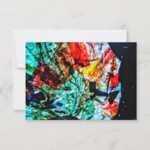 ブルーダークネス抽象芸術招待、抽象芸術ブルー