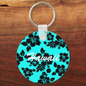 ブルーダークハワイアン キーホルダー (正面)