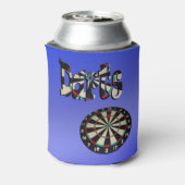 ブルーダーツロゴダーツボードデザイン, 缶クーラー (缶裏面)