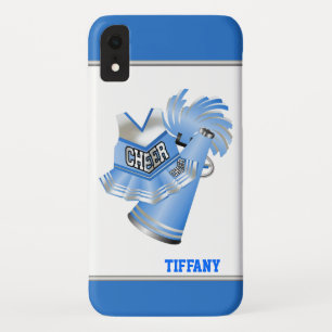 ブルーチアリーダーカスタム iPhone XRケース