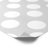 ブルーチアリーダーAfrican American – かわいい応援 ポスター (角)