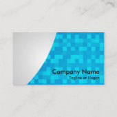 ブルーチェックスウープ 名刺 (裏面)