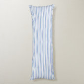 ブルーチキングストライプズファームハモノグラムのウス ボディピロー (裏面 (縦))