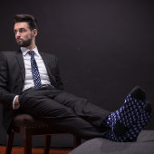 ブルーチキン農家 ネクタイ