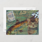 ブルーチップ釣り ポストカード (正面/裏面)