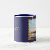 ブルーチップ、大尉 ツートーンマグカップ (中央)