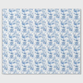 ブルーチノイスリーパゴダストワール ラッピングペーパー (フラット)