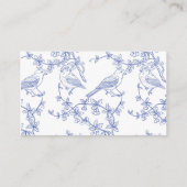 ブルーチノイスリーブライダルシャワーレシピ要求 エンクロージャーカード (裏面)