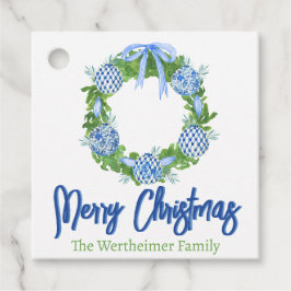 ブルーチノセリエリースギフトラベル フェイバータグ