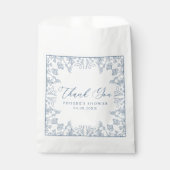 ブルーチノフランスのイセリーフローラブライダルシャワー フェイバーバッグ (正面)