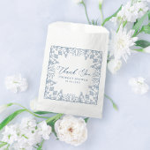 ブルーチノフランスのイセリーフローラブライダルシャワー フェイバーバッグ