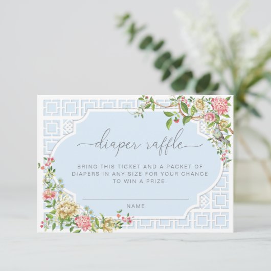 ブルーチノワセリーオムツラッフルチケットトラノン エンクロージャーカード (スタンド正面)