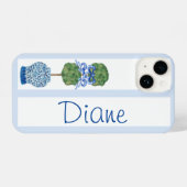 ブルーチノワセリージンジャージャースジャーストピアリー iPhoneケース (裏面横)