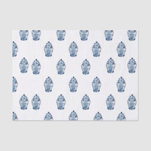 ブルーチノワセリージンジャージャールジャーティッシュペーパー 薄葉紙 (正面)