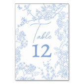 ブルーチノワセリートワールデジュイ結婚さんの救デート テーブルナンバー (裏面)