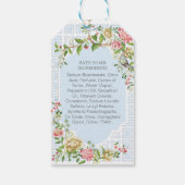 ブルーチノワセリーバスボムメッセージカードトリアノン ギフトタグ (裏面)