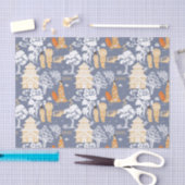 ブルーチノワセリーパゴダ 薄葉紙 (クラフト)