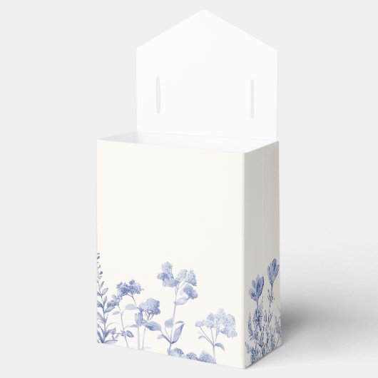 ブルーチノワセリーフローラボタニッ結婚クス フェイバーボックス (オープン)