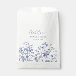 ブルーチノワセリーブライダルシャワーフリットバッグ フェイバーバッグ