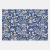 ブルーチノワセリー ラッピングペーパーシート (正面2)