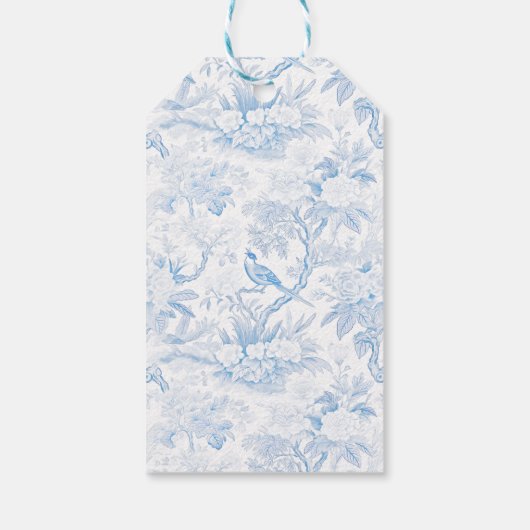 ブルーチノ結婚イ感謝していズリのギフトメッセージカード ギフトタグ (裏面)