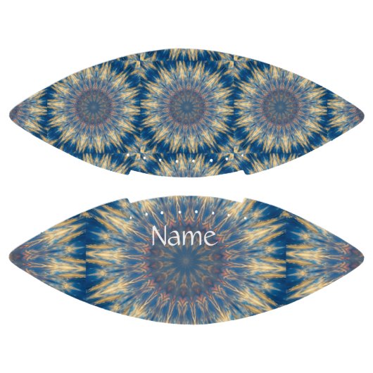 ブルーチャクラ万華鏡のように千変万化するパターンサンダー_コーブ アメリカンフットボール (パネル)