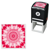 ブルーチャクラ万華鏡のように千変万化するパターンサンダー_コーブ セルフインキングスタンプ (インサイチュ)