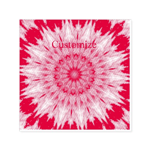 ブルーチャクラ万華鏡のように千変万化するパターンサンダー_コーブ セルフインキングスタンプ (デザイン)