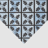 ブルーチャーターオークキルトパターン 薄葉紙 (詳細)