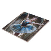 ブルーチュツのバレエダンサー タイル (側面)