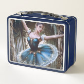 ブルーチュツのバレエダンサー メタルランチボックス (裏面)