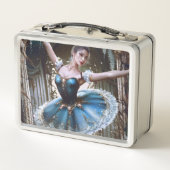 ブルーチュツのバレエダンサー メタルランチボックス (裏面)