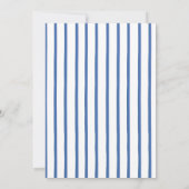 ブルーチューリップスウィート16招待状 招待状 (裏面)