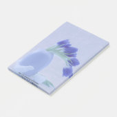 ブルーチューリップ静物詩 ポストイット (アングル)