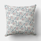 ブルーチューリップ クッション (裏面)