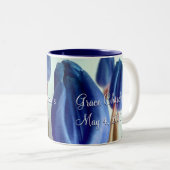 ブルーチューリップ ツートーンマグカップ (正面右)