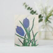 ブルーチューリップ ポストカード (スタンド正面)