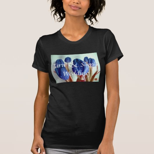 ブルーチューリップ Tシャツ (正面)