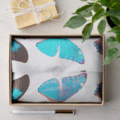 ブルーチョウチョウ蝶コレクションデカップージ 薄葉紙 (ギフト)