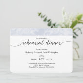 ブルーチョークリハーサルディナー招待状 招待状 (スタンド正面)