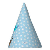 ブルーチワワパーティーハット パーティーハット (右)