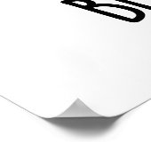 ブルーチーズおもしろいフードパン ポスター (角)