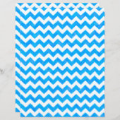 ブルーチ色彩の鮮やかェブロンスクラップブック紙デザイン (正面/裏面)