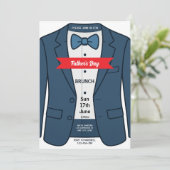 ブルーツキセドファーザーズデイブランチ招待状 招待状 (スタンド正面)