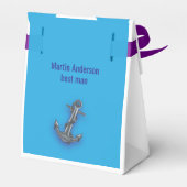 ブルーツキゼドグロムスマン🎩花婿介添人ギフト フェイバーボックス (裏面サイド)