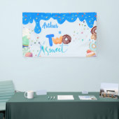 ブルーツスイートドーナツ2歳 横断幕 (トレードショー)