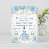 ブルーツツブラックヘアバレリーナキンセアニェラ 招待状 (スタンド正面)