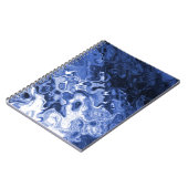 ブルーツリー抽象芸術 ノートブック (左側)