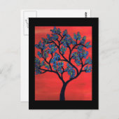 ブルーツリー ポストカード (正面/裏面)